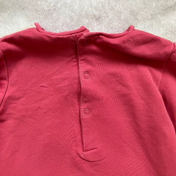 Mayoral Toddler Baby Dress 12M | Pink Village Print Long-Sleeved Ruffle GUC - Picture 13 of 16